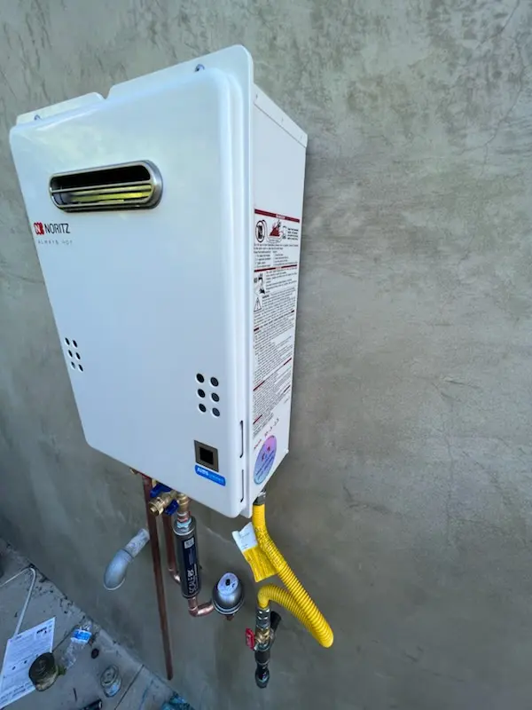 Tankless water heater installation for Aptos homes